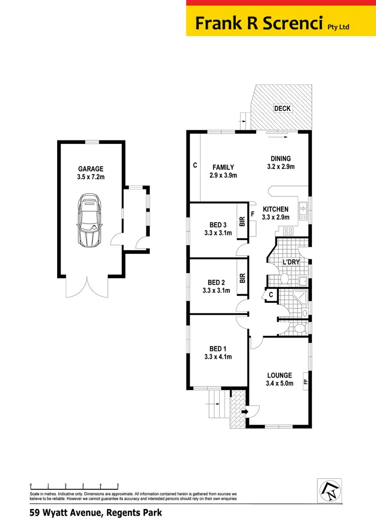Floorplan of Homely house listing, 59 Wyatt Avenue, Regents Park NSW 2143