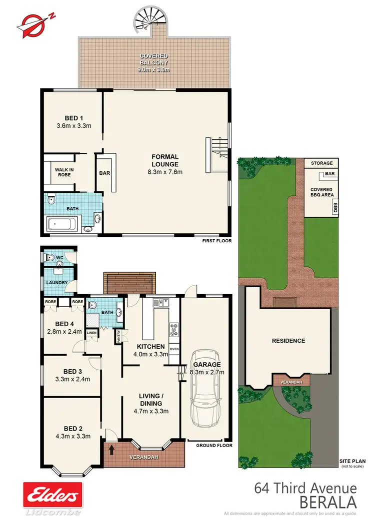 Floorplan of Homely house listing, 64 THIRD AVENUE, Berala NSW 2141