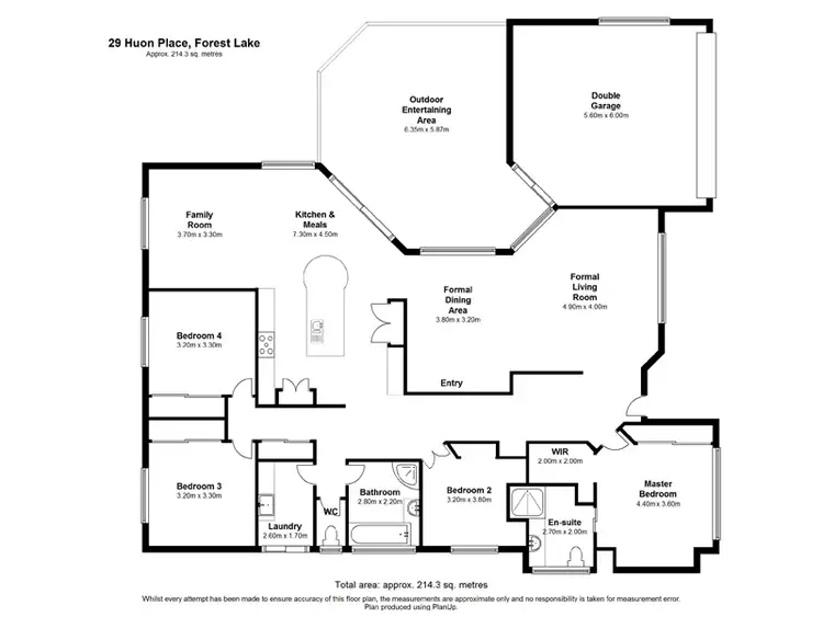 Floorplan of Homely house listing, 29 Huon Place, Forest Lake QLD 4078