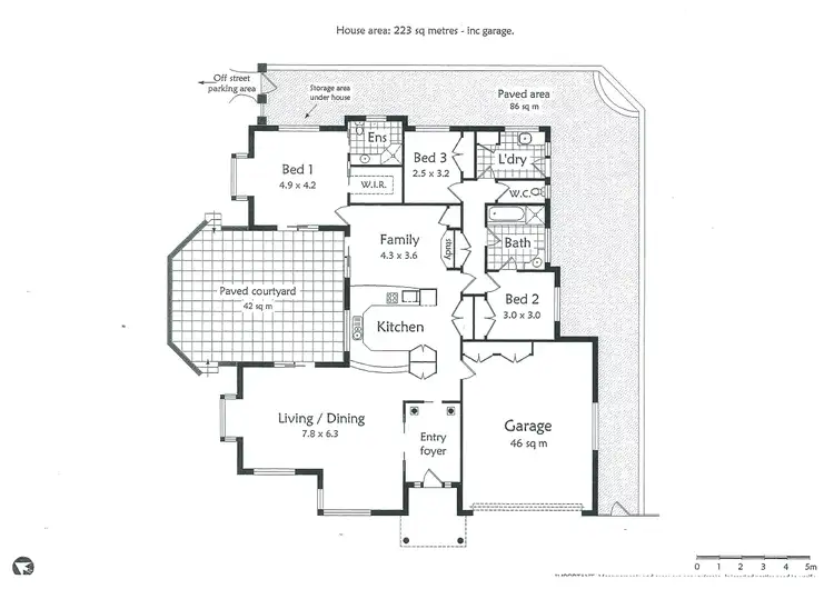 Floorplan of Homely house listing, 1 Greenhill Drive, Kingston TAS 7050