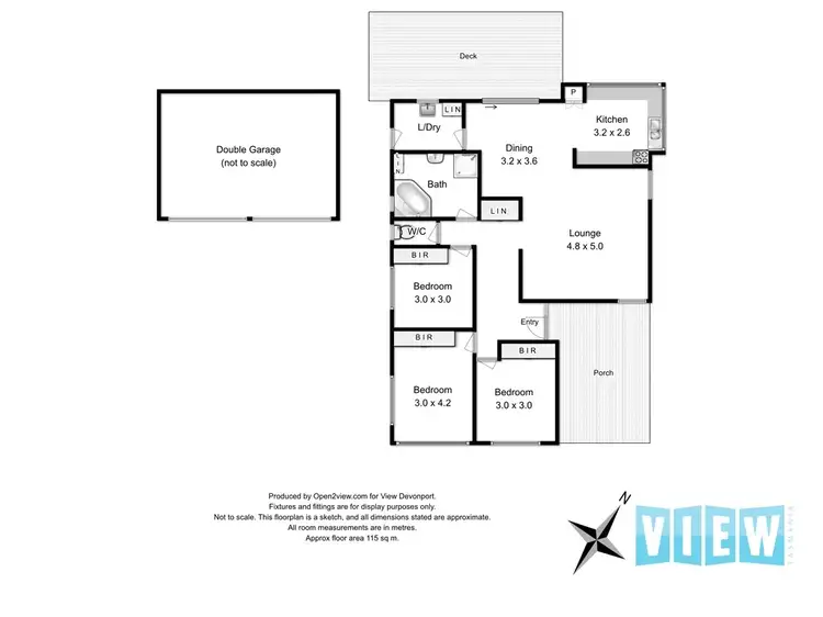 Floorplan of Homely house listing, 18 Maxfield Court, Devonport TAS 7310
