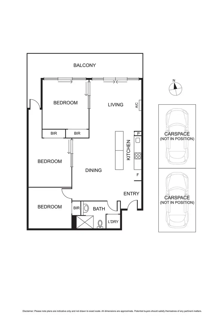 Floorplan of Homely apartment listing, 308/15 Pickles Street, Port Melbourne VIC 3207