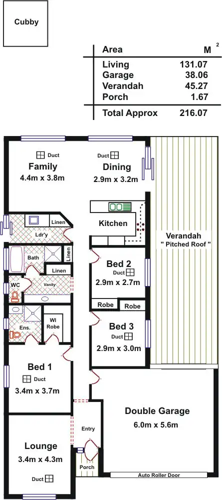 Floorplan of Homely house listing, 16 Dyson Street, Evanston SA 5116