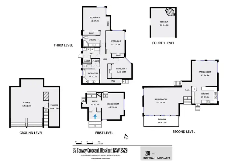 Floorplan of Homely house listing, 35 Conway Crescent, Blackbutt NSW 2529