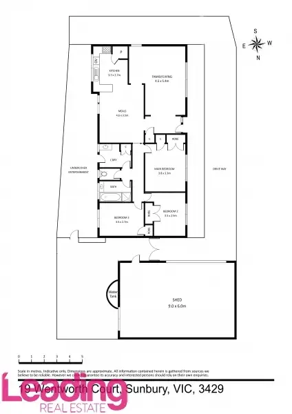 Floorplan of Homely house listing, 19 Wentworth Ct, Sunbury VIC 3429