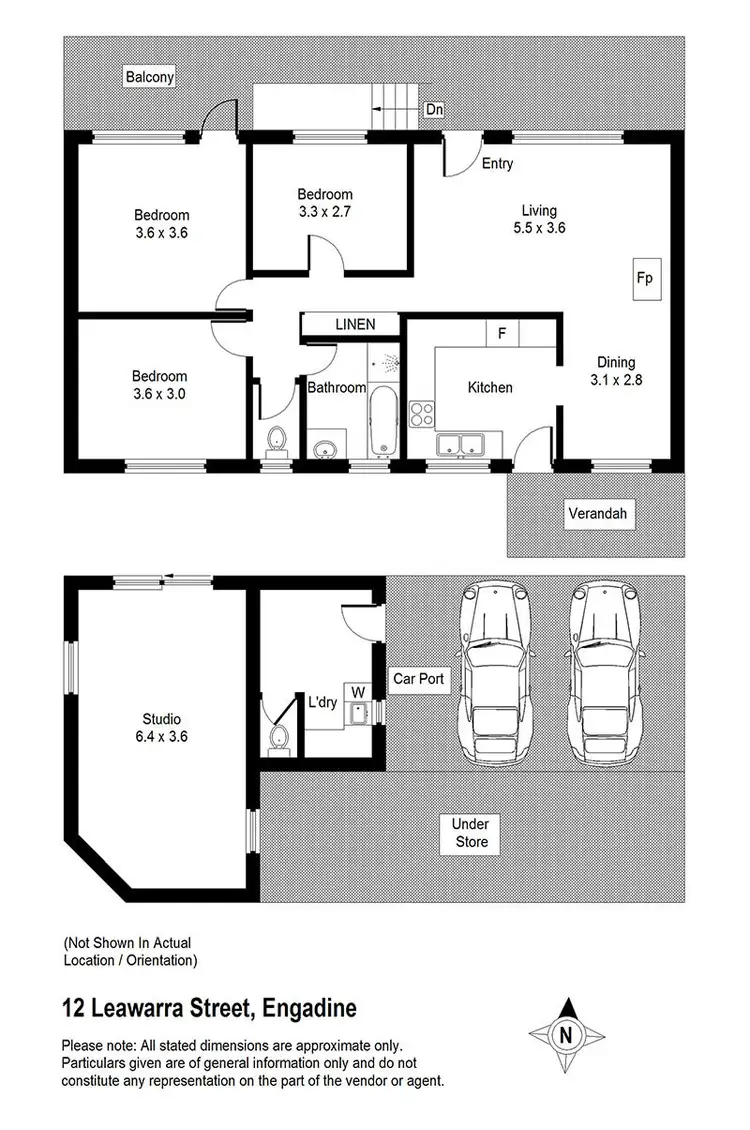 Floorplan of Homely house listing, 12 Leawarra Street, Engadine NSW 2233