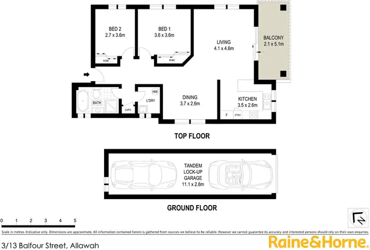 Floorplan of Homely unit listing, 3/13 Balfour Street, Allawah NSW 2218