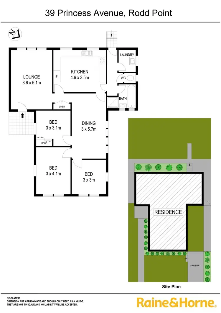 Floorplan of Homely house listing, 39 Princess Avenue, Rodd Point NSW 2046