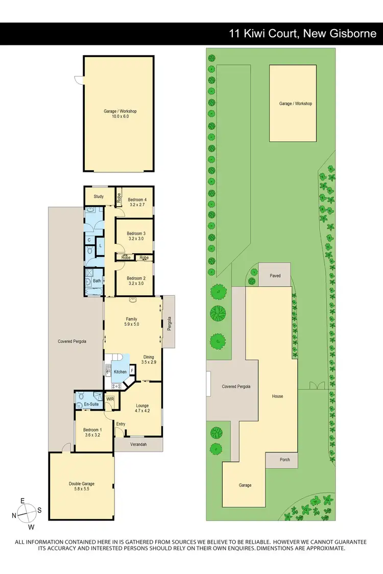 Floorplan of Homely house listing, 11 Kiwi Court, New Gisborne VIC 3438