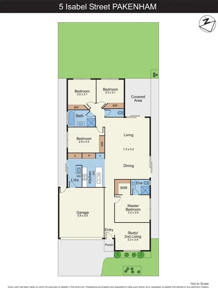 Floorplan of Homely house listing, 5 Isabel Street, Pakenham VIC 3810