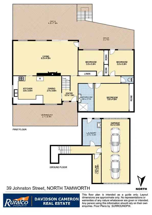 Floorplan of Homely house listing, 39 Johnston Street, Tamworth NSW 2340