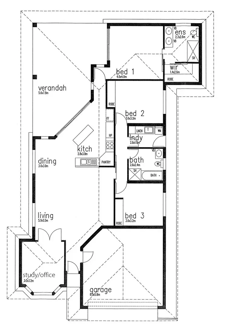 Floorplan of Homely house listing, 3 Amans Place, Rosebery NT 832