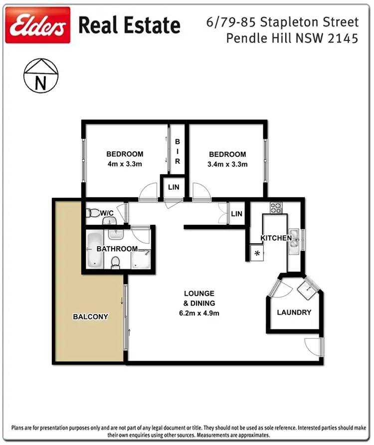 Floorplan of Homely unit listing, 6/79-85 Stapleton Street, Pendle Hill NSW 2145