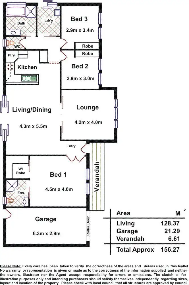 Floorplan of Homely house listing, 17B Francis Avenue, Glengowrie SA 5044