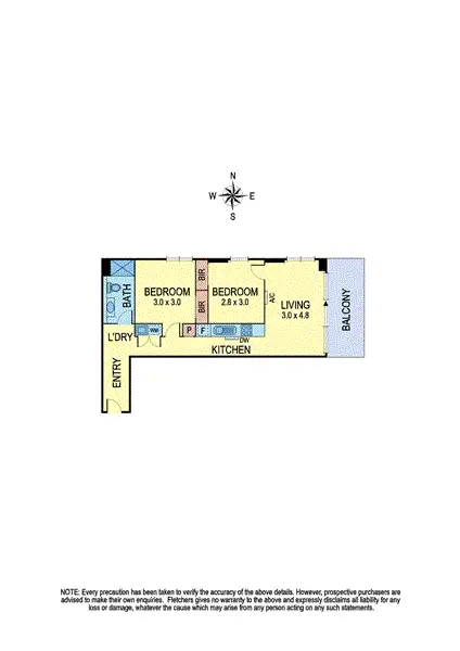 Floorplan of Homely apartment listing, 117/12 Albert Street, Hawthorn East VIC 3123