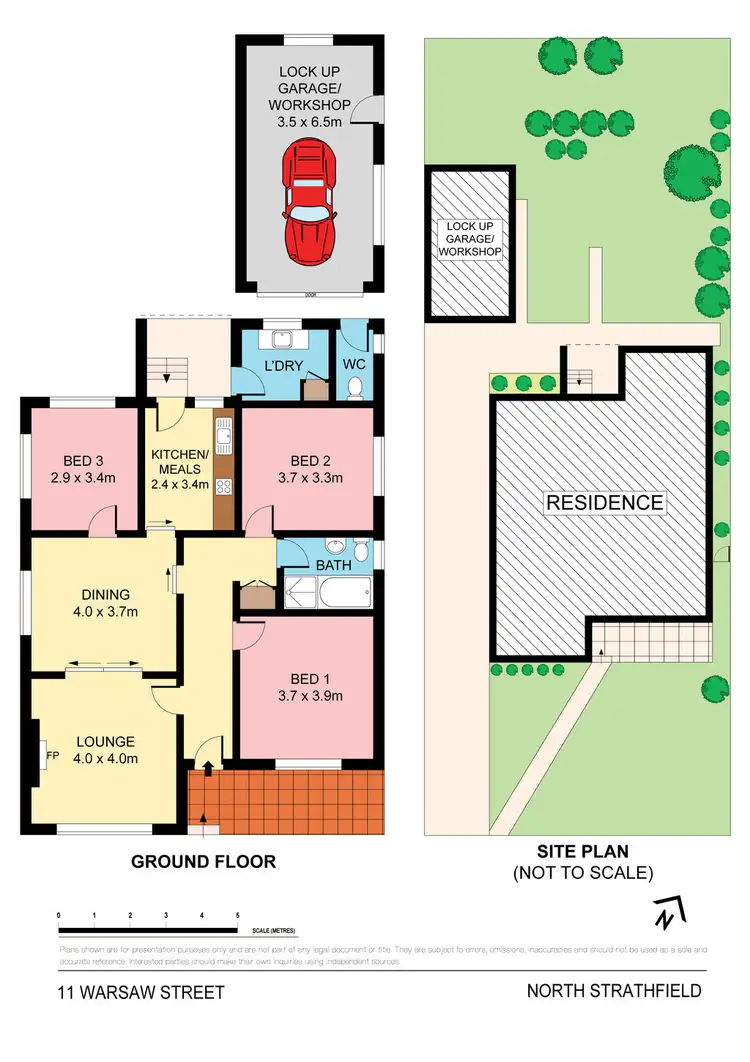 Floorplan of Homely house listing, 11 Warsaw Street, North Strathfield NSW 2137