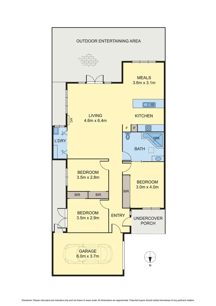 Floorplan of Homely villa listing, 4/23 Carmen Street, Newport VIC 3015