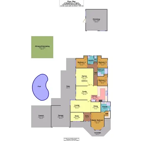 Floorplan of Homely house listing, 17 Macquarie Drive, Coodanup WA 6210