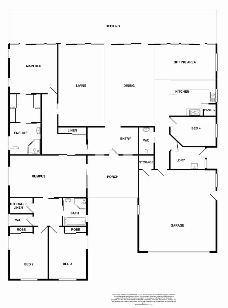 Floorplan of Homely house listing, 32 Amber Grove, Bolwarra Heights NSW 2320