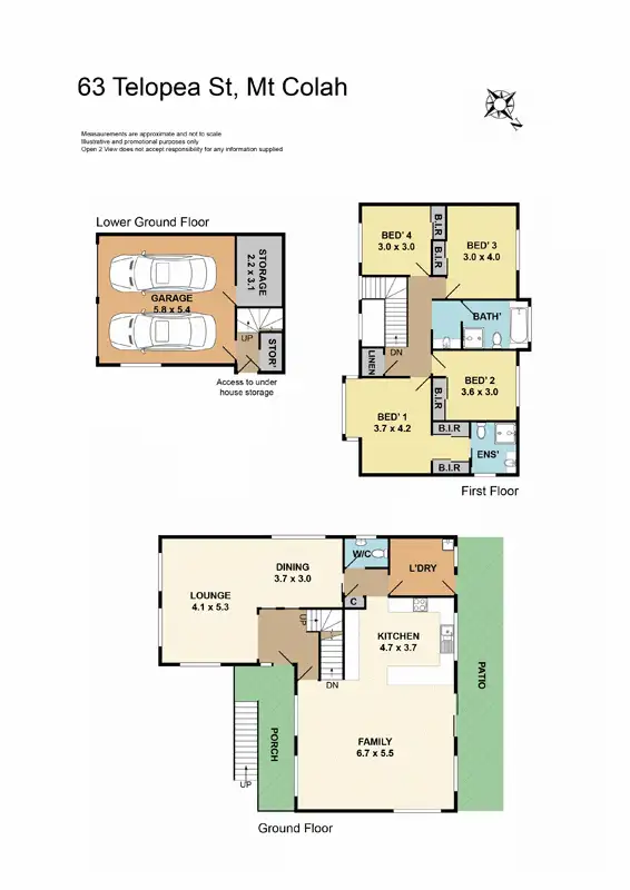 Floorplan of Homely house listing, 63 Telopea Street, Mount Colah NSW 2079