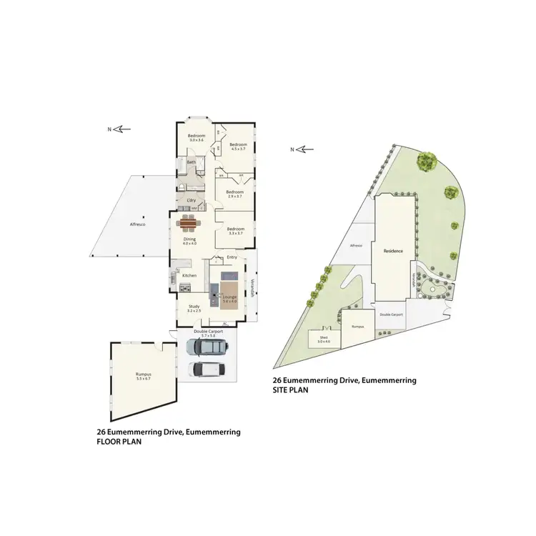 Floorplan of Homely house listing, 26 Eumemmerring Drive, Eumemmerring VIC 3177