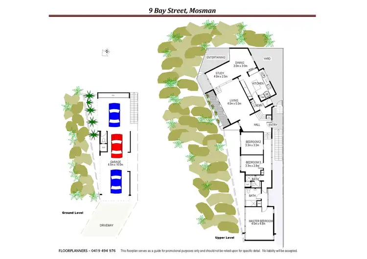 Floorplan of Homely house listing, 9 Bay Street, Mosman NSW 2088