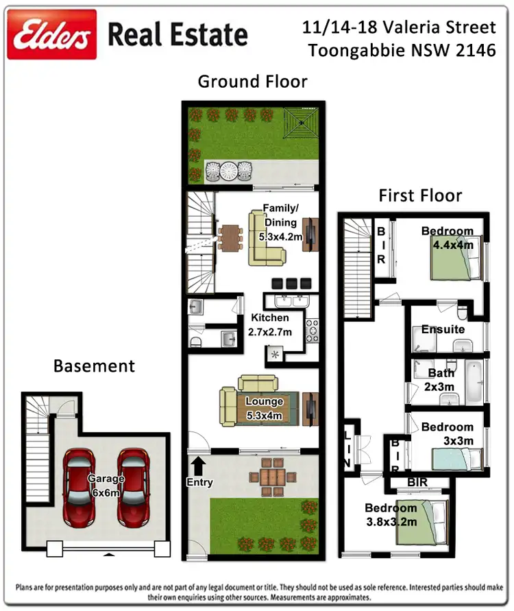 Floorplan of Homely townhouse listing, 11/14-18 Valeria Street, Toongabbie NSW 2146