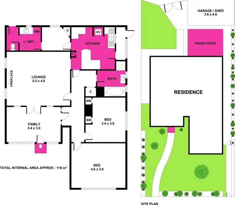 Floorplan of Homely house listing, 1B Boyne Avenue, East Geelong VIC 3219