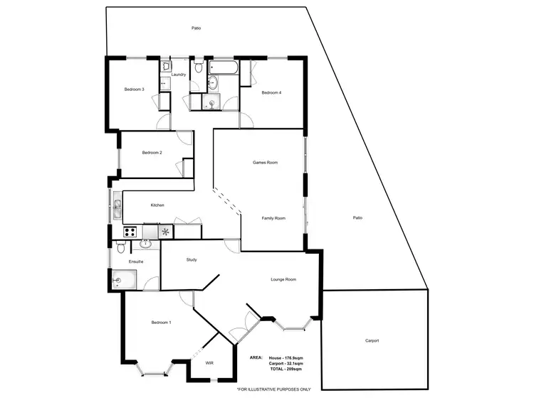 Floorplan of Homely house listing, 37 Turnbury Park Drive, Jandakot WA 6164