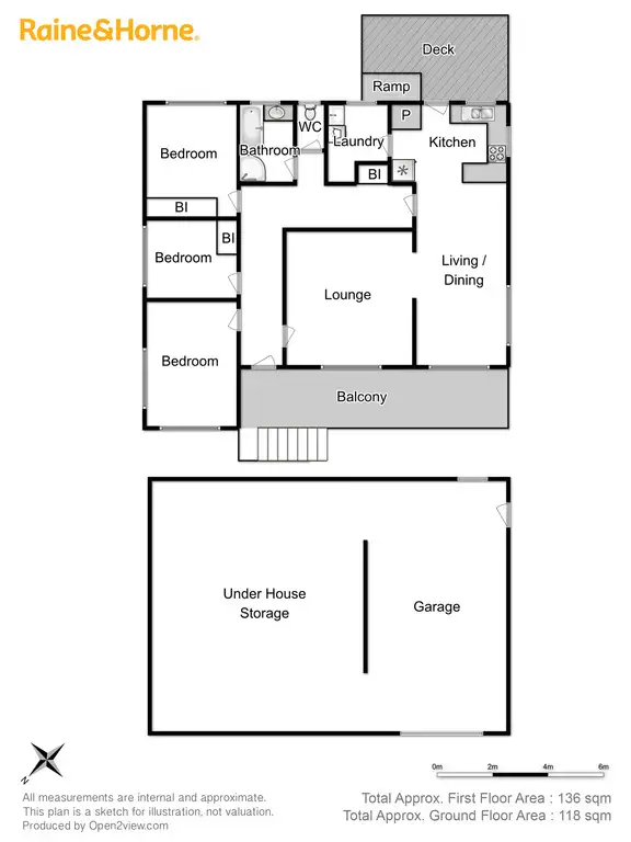 Floorplan of Homely house listing, 18 Kiama Place, Blackmans Bay TAS 7052
