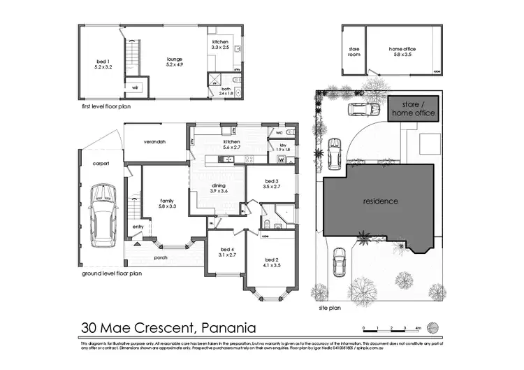 Floorplan of Homely house listing, 30 Mae Crescent, Panania NSW 2213