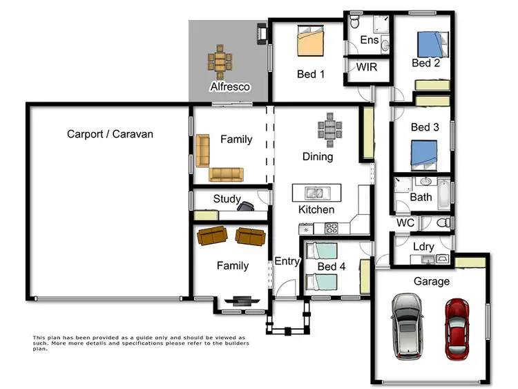 Floorplan of Homely house listing, 210 Nelson Street, Kearneys Spring QLD 4350