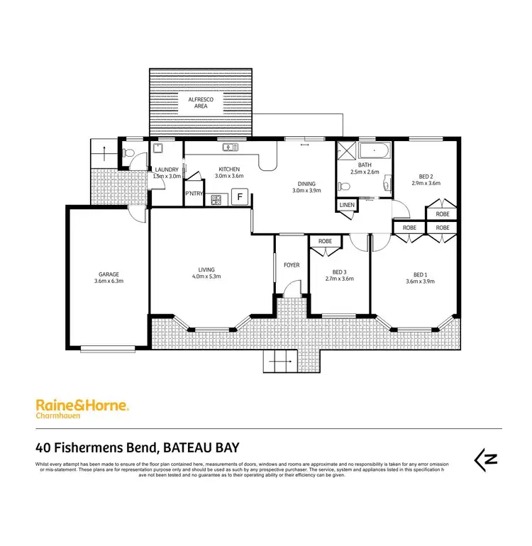 Floorplan of Homely house listing, 40 Fishermens Bend, Bateau Bay NSW 2261