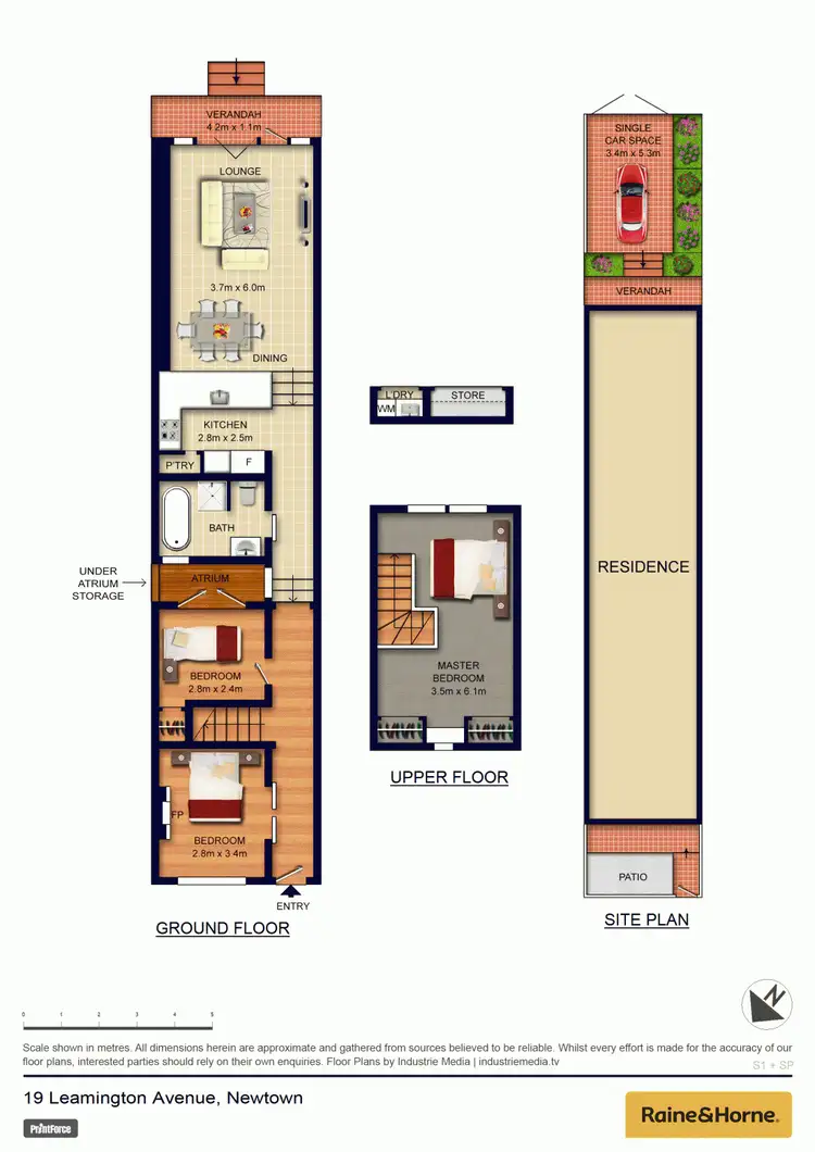 Floorplan of Homely house listing, 19 Leamington Avenue, Newtown NSW 2042