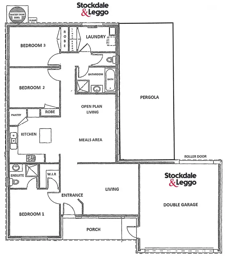 Floorplan of Homely house listing, 14 Barnes Way, Koo Wee Rup VIC 3981