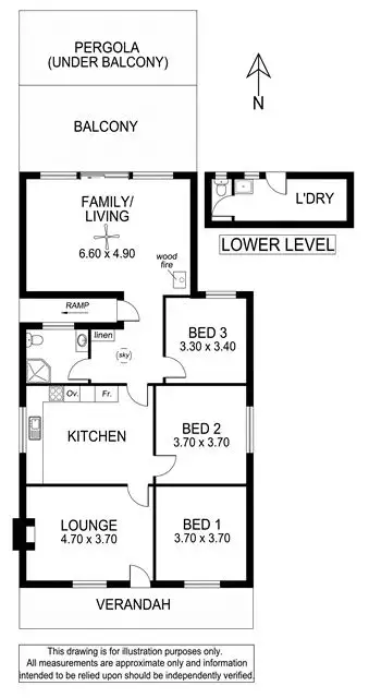 Floorplan of Homely house listing, 14 Lake Terrace West, Mount Gambier SA 5290