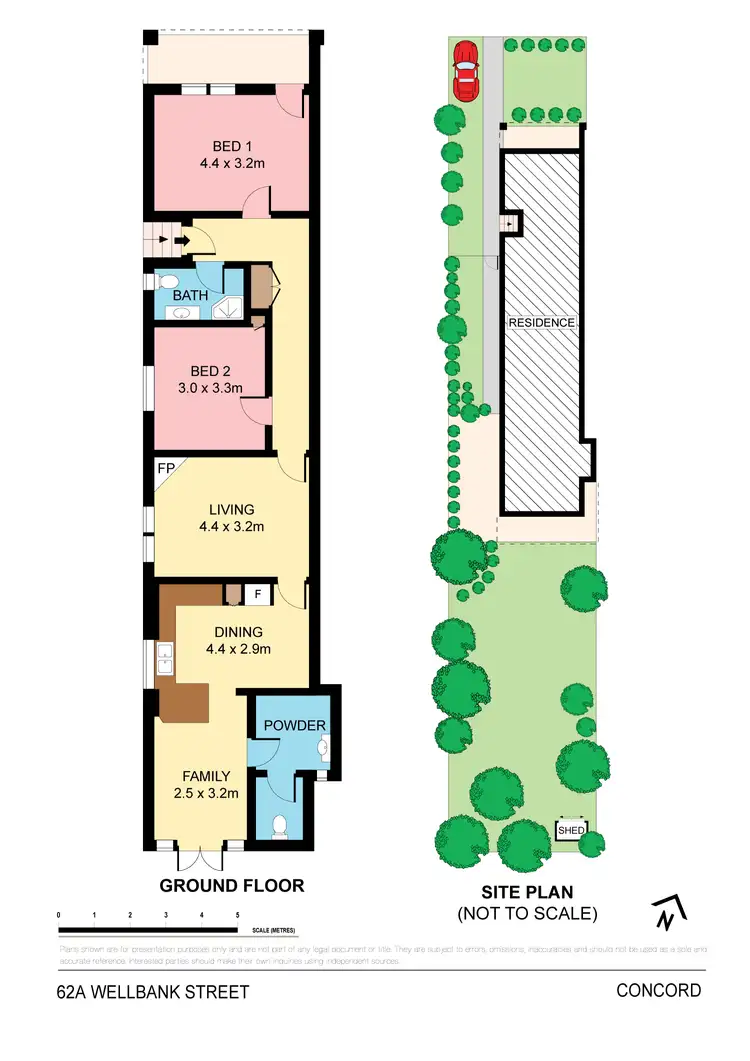 Floorplan of Homely house listing, 62a Wellbank Street, Concord NSW 2137