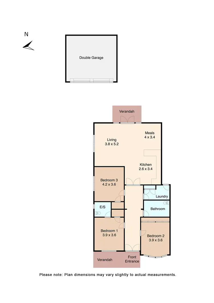 Floorplan of Homely house listing, 506A Lydiard Street North, Soldiers Hill VIC 3350