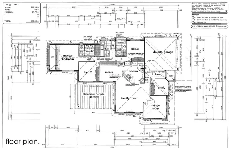 Floorplan of Homely house listing, 18 Ashford Drive, Vale View QLD 4352