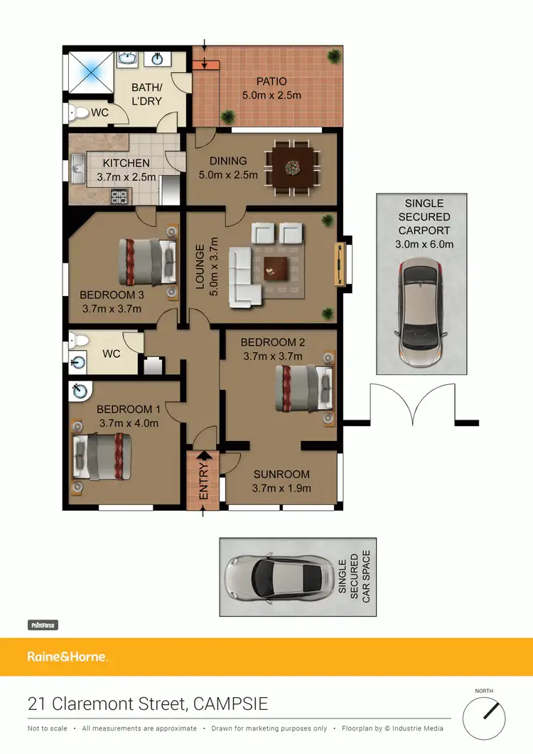 Floorplan of Homely house listing, 21 Claremont Street, Campsie NSW 2194