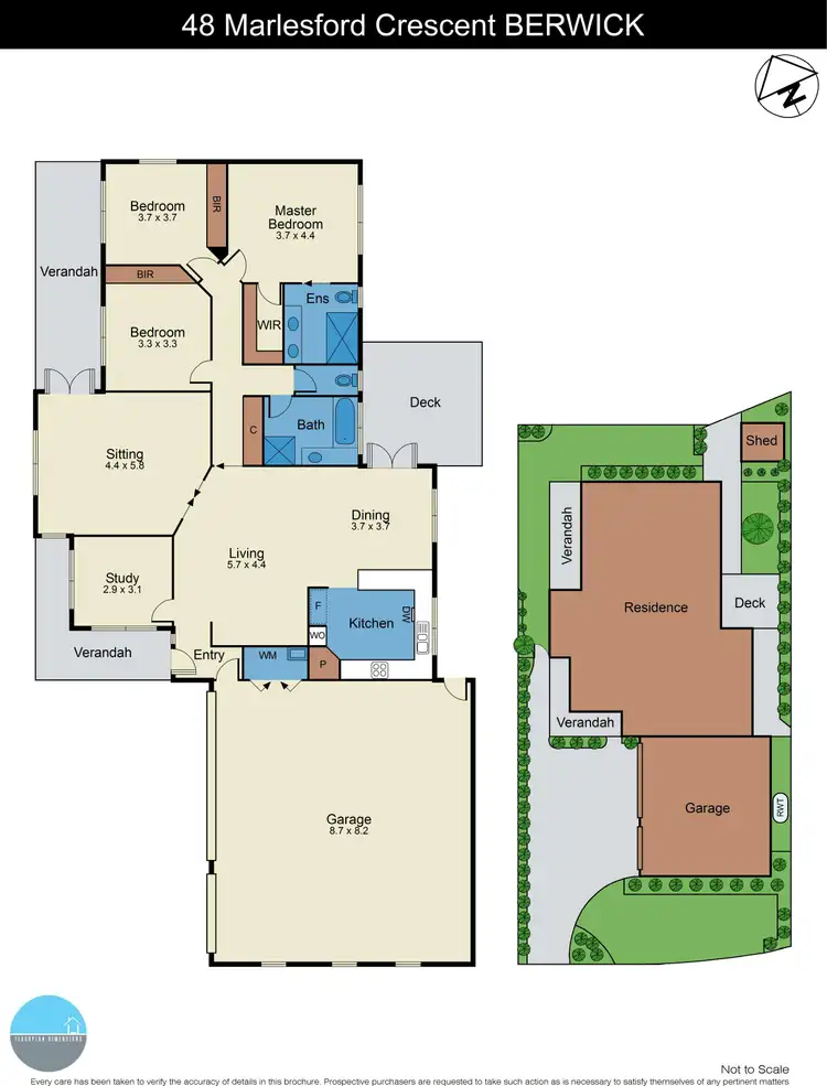 Floorplan of Homely house listing, 48 Marlesford Crescent, Berwick VIC 3806