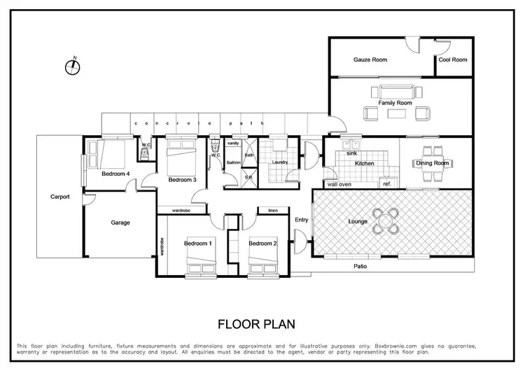 Floorplan of Homely house listing, 21 Hay Road, Darlington Point NSW 2706