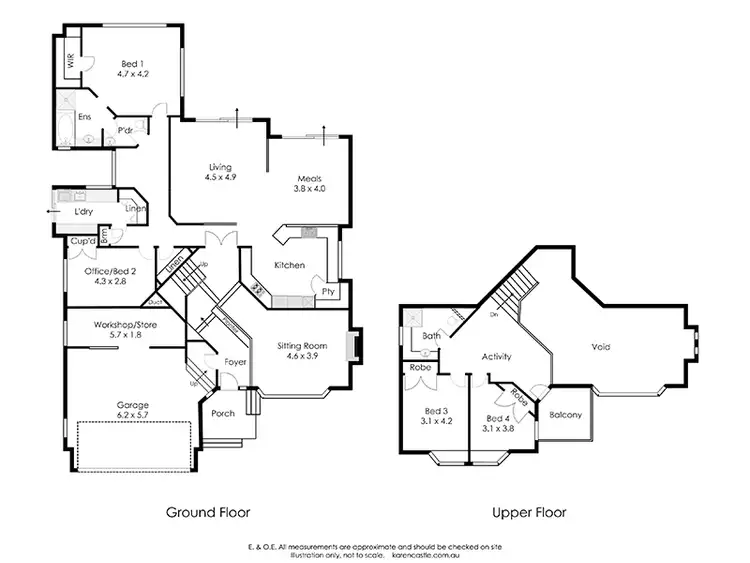 Floorplan of Homely house listing, 7 Ballygriffin Court, Mosman Park WA 6012