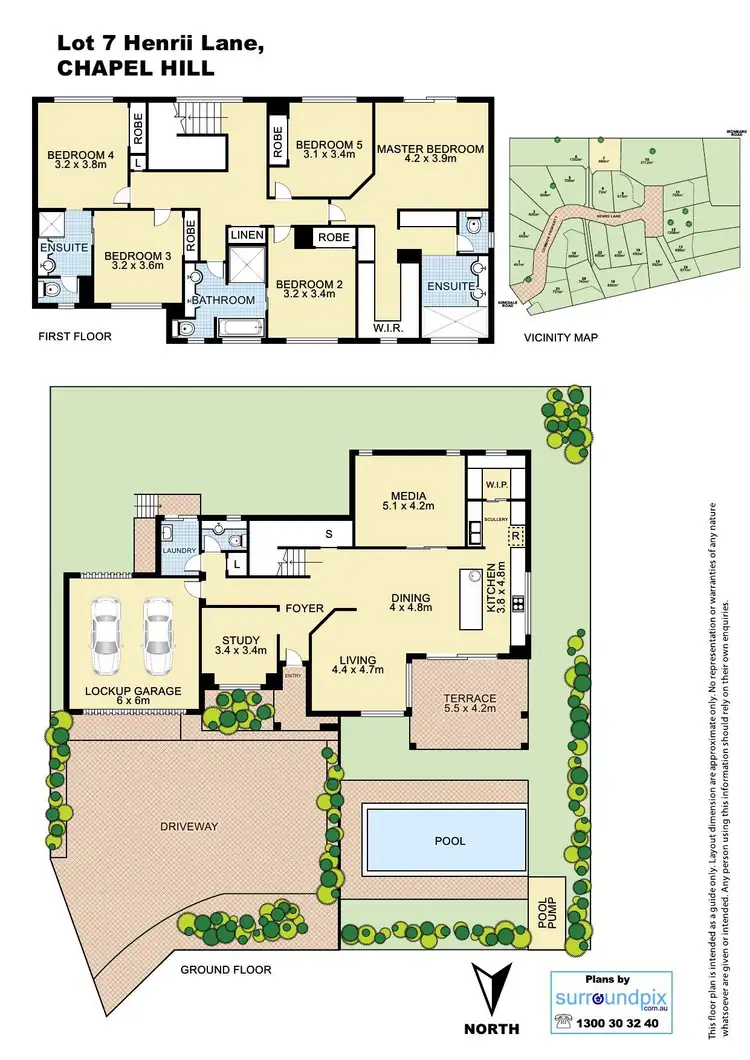 Floorplan of Homely house listing, Lot 7/13 Kirkdale Road (Henrii Lane), Chapel Hill QLD 4069