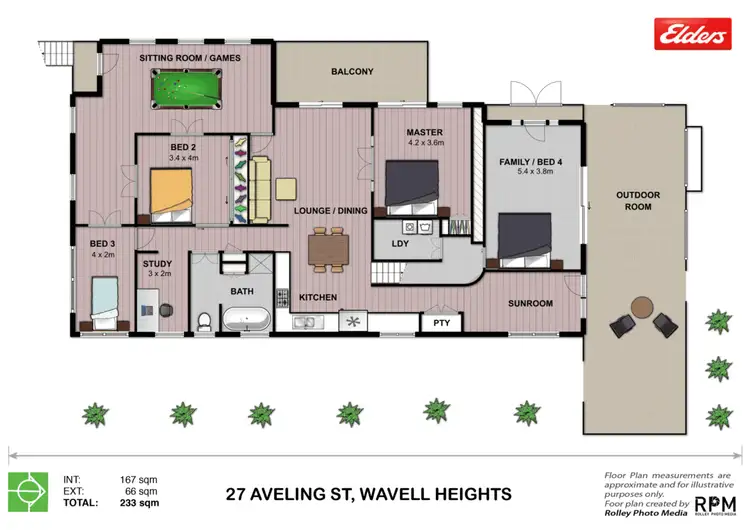 Floorplan of Homely house listing, 27 Aveling Street, Wavell Heights QLD 4012