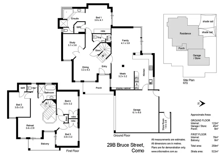 Floorplan of Homely house listing, 29B Bruce Street, Como WA 6152