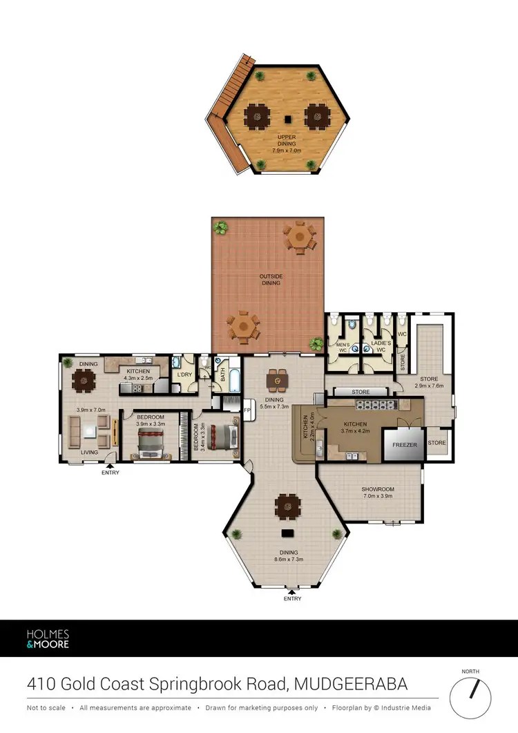 Floorplan of Homely house listing, 410 Gold Coast Springbrook Road, Mudgeeraba QLD 4213