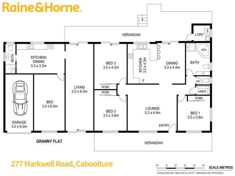 Floorplan of Homely house listing, 277 MARKWELL ROAD, Caboolture QLD 4510