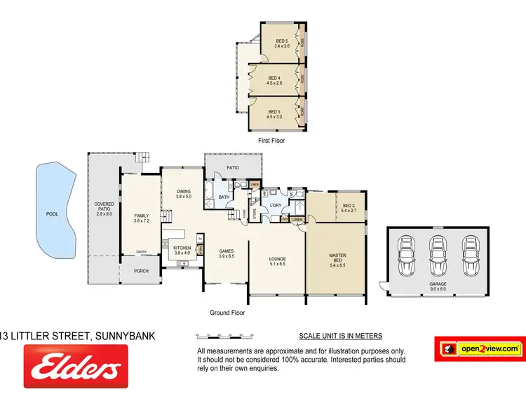 Floorplan of Homely house listing, 1 NALDI STREET, Sunnybank QLD 4109