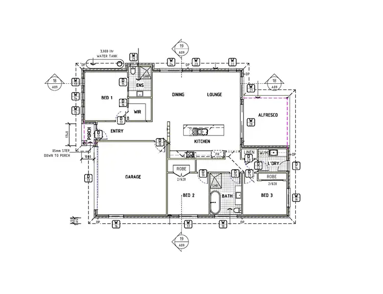 Floorplan of Homely house listing, 8 Charles Lester Place, Mudgee NSW 2850